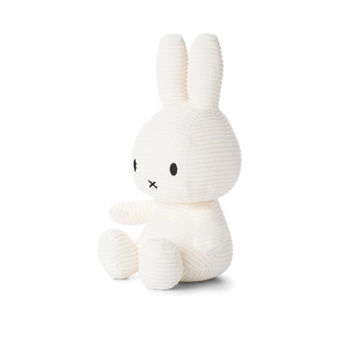 Miffy Kord weiss 33cm 100% PET Recycling Familienbande