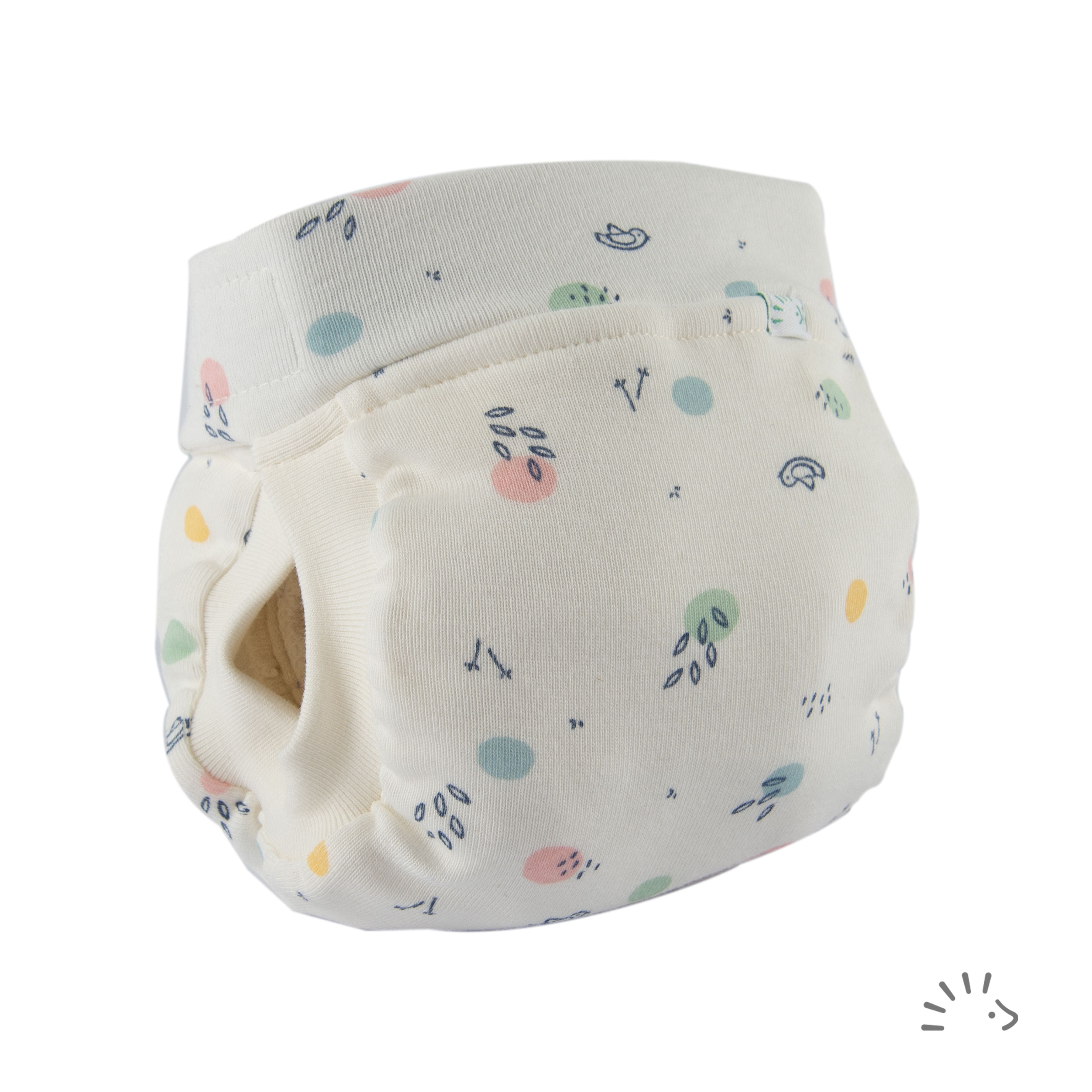 Popolini Easy Free Stoff-/Abhaltewindel - Birdy Dots Popolini