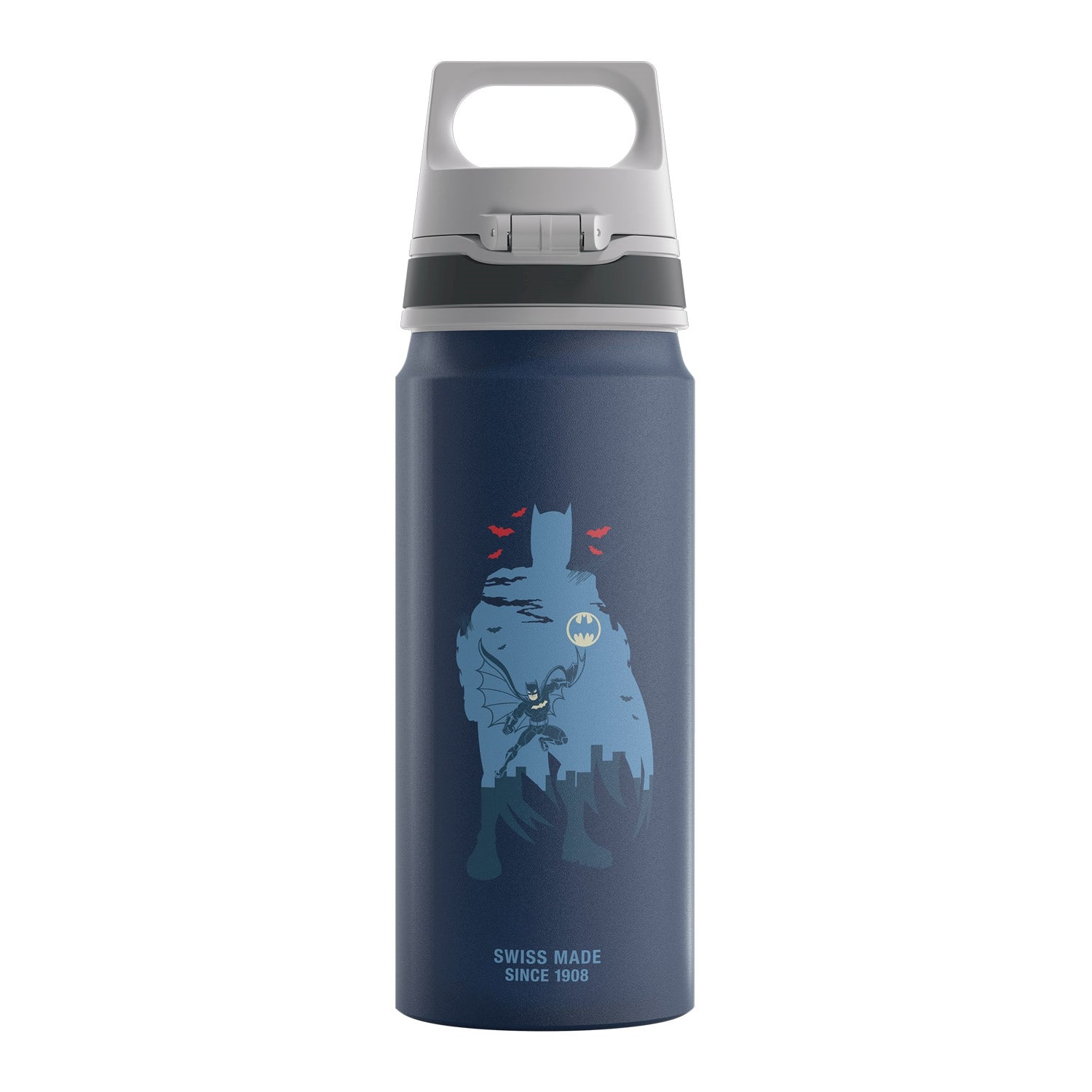 Sigg Kinder Trinkflasche WMB ONE Batman Into Action blue 0.6 L Sigg