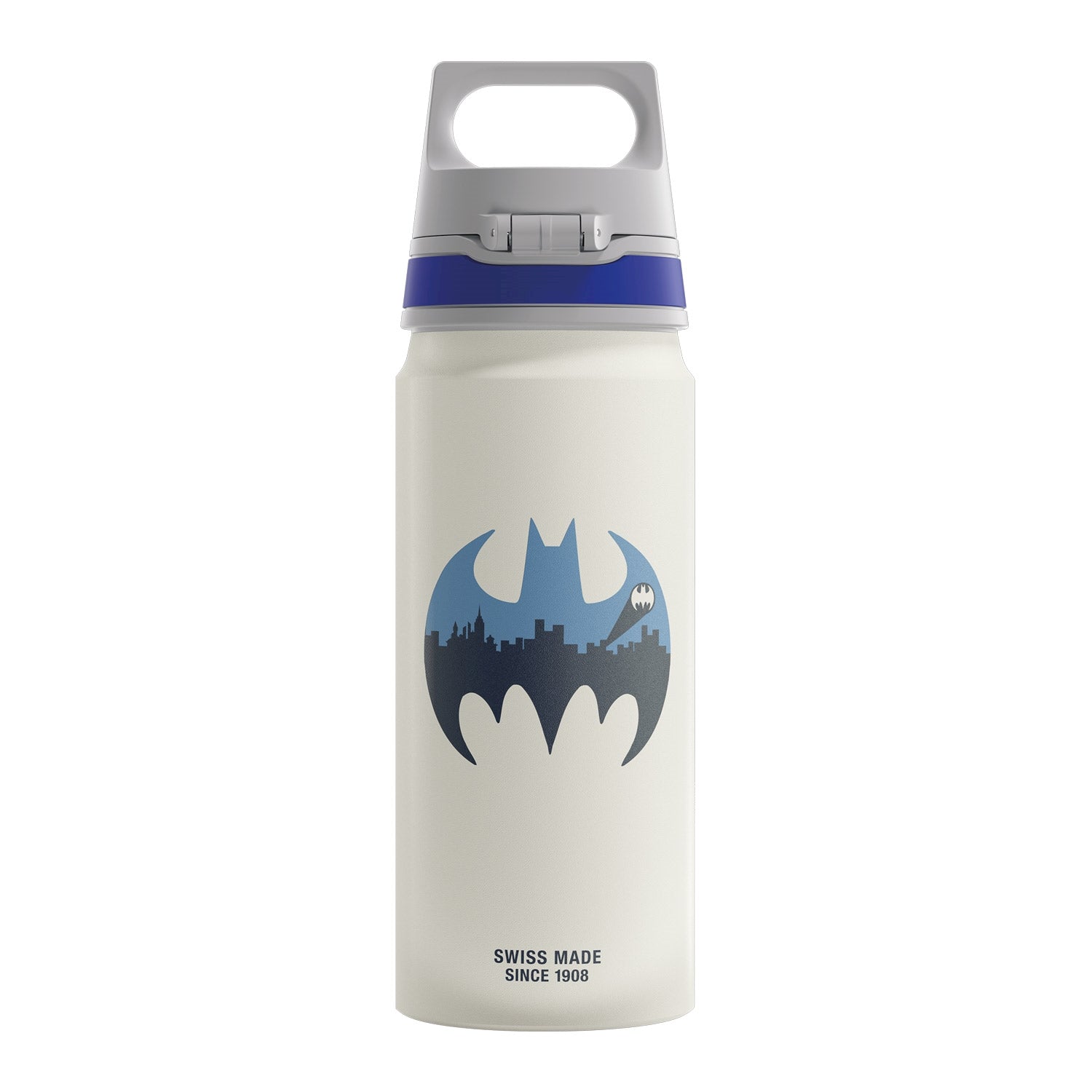 Sigg Kinder Trinkflasche WMB ONE Batman Into Action white 0.6 L Sigg