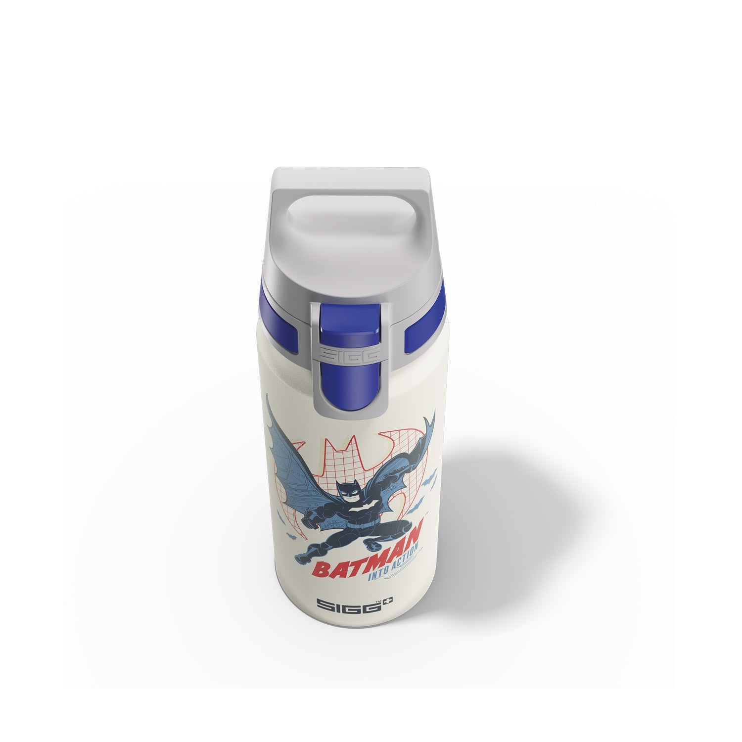 Sigg Kinder Trinkflasche WMB ONE Batman Into Action white 0.6 L Sigg