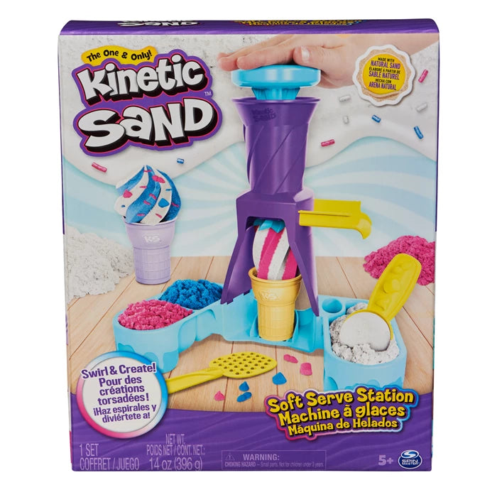 Kinetic Sand Softeis Stand Kinetic Sand