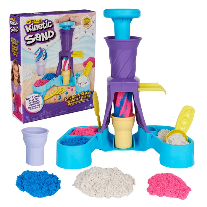 Kinetic Sand Softeis Stand Kinetic Sand