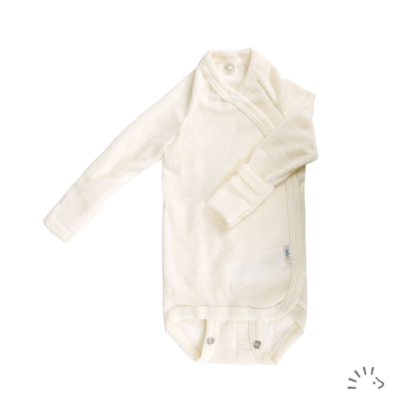 iobio by popolini Wickel-Body langarm - creme / ecru Popolini