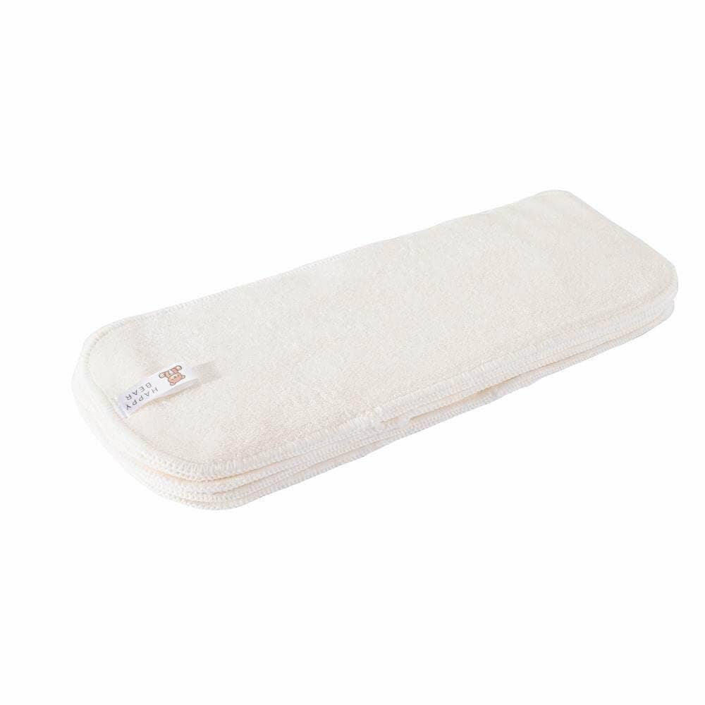 Happy Bear Booster-Set aus Bambus - 4-teilig - Stoffwindeln | wiederverwendbare Windeln HappyBear Diapers