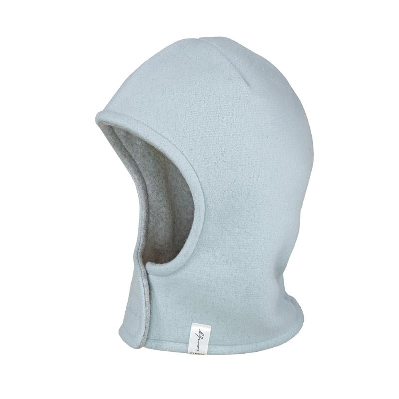 Maximo Mini Schlupfmütze Baumwollfleece - blau maximo