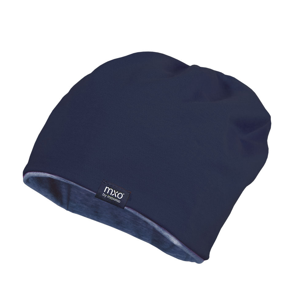 Maximo Wende-Beanie mit UV-Schutz - navy/bluemeliert maximo