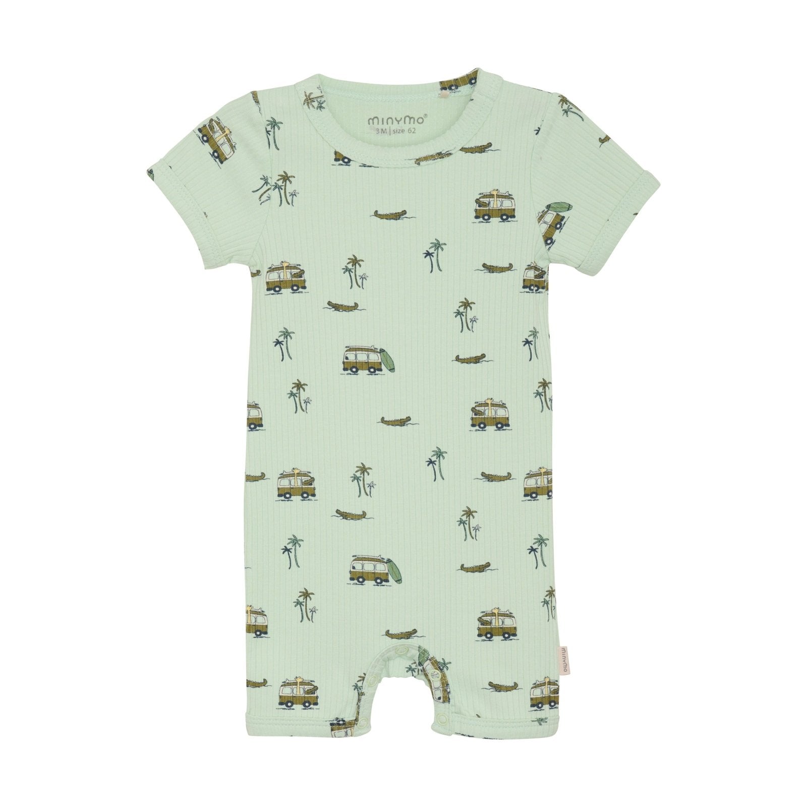 Minymo Jumpsuit kurz - Spray Minymo
