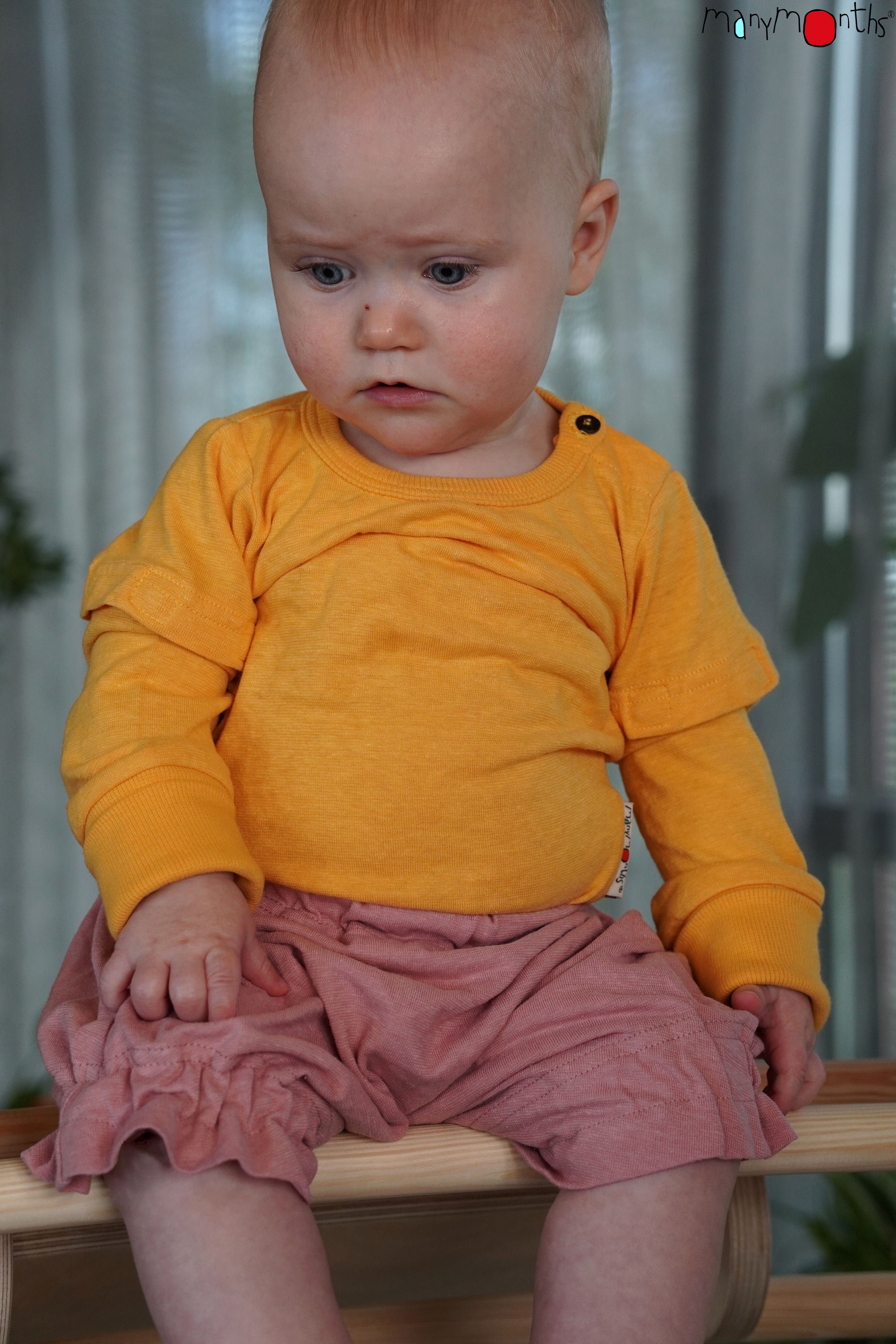 ManyMonths Long/Short Sleeve Body/Top Hanf - Iced Mango ManyMonths