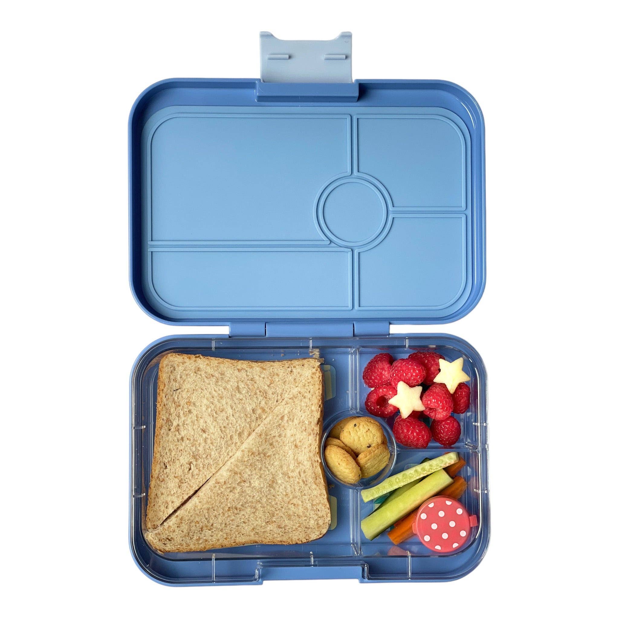 Yumbox Tapas XL Bentobox auslaufsicher mit 4 Unterteilungen - Panther Tray Yumbox