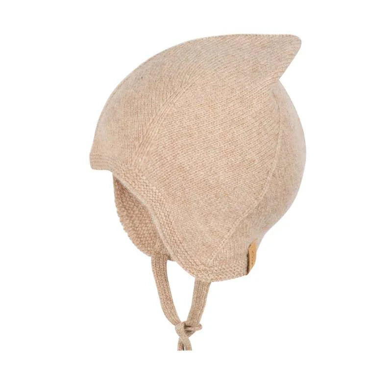 PurePure Baby-Mützchen Kaschmir/Merino - oat purepure