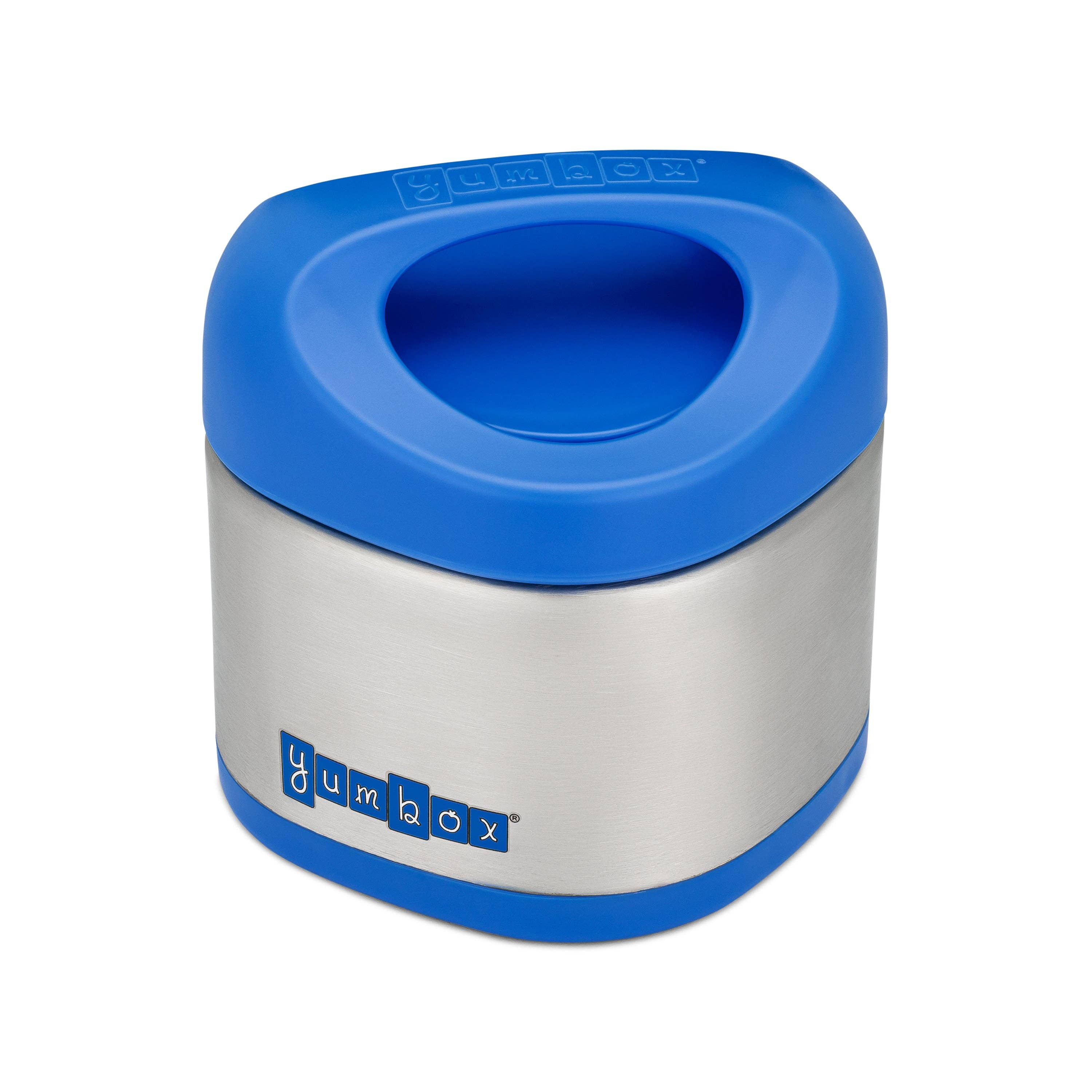 Yumbox Cubi Thermo-Essensbehälter für Kinder - Einfach zu tragen und zu öffnen, 10 oz - Surfblau Yumbox