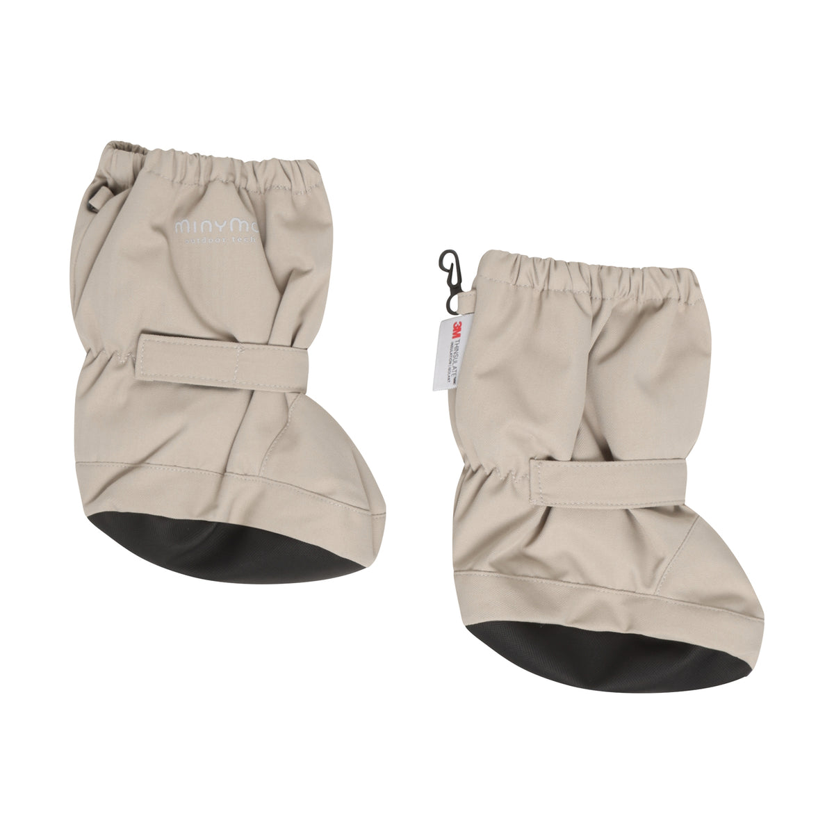 Minymo Tragestiefelchen – Wasserfeste Booties für kleine Abenteurer - sand Minymo