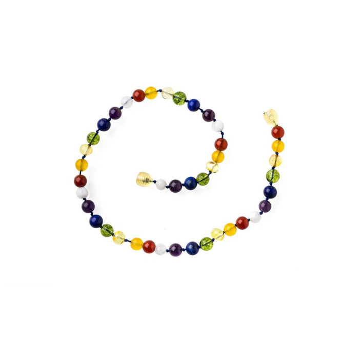 Kinder Bernstein-Kette 32cm Balance novavida