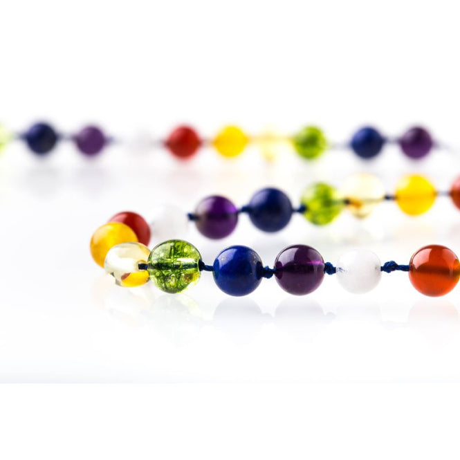 Kinder Bernstein-Kette 32cm Balance novavida