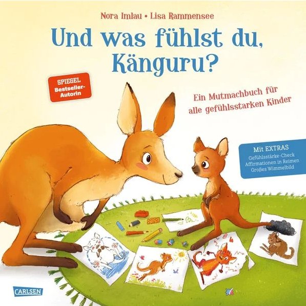 Kinderbuch "Und was fühlst du, Känguru?" - mit Extras - Familienbande - Carlsen