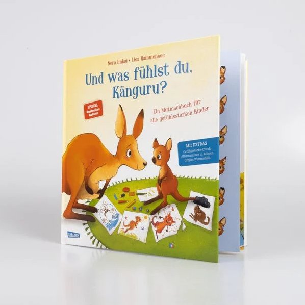 Kinderbuch "Und was fühlst du, Känguru?" - mit Extras Carlsen