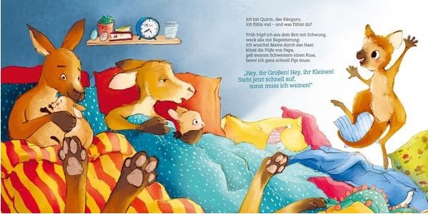 Kinderbuch "Und was fühlst du, Känguru?" - mit Extras - Familienbande - Carlsen