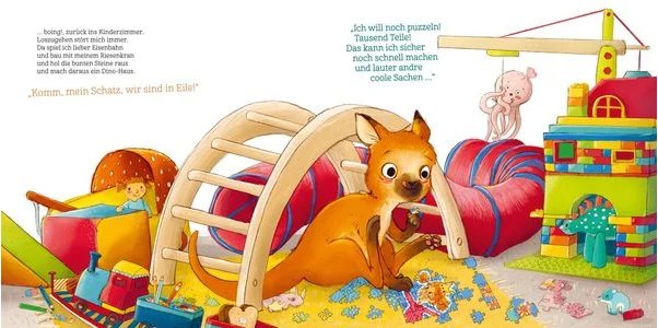 Kinderbuch "Und was fühlst du, Känguru?" - mit Extras Carlsen