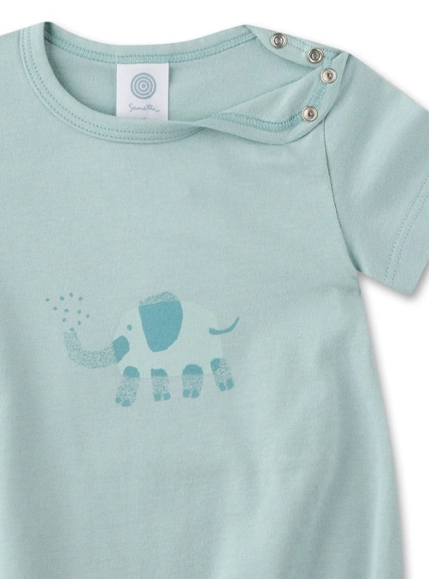Sanetta Baby-Body - blau Sanetta