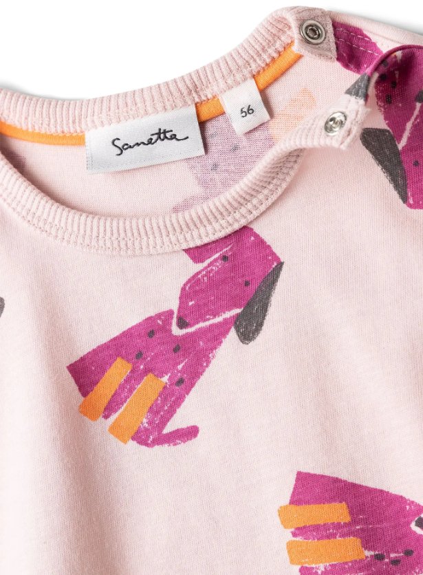 Sanetta T-Shirt - Rosa Sanetta