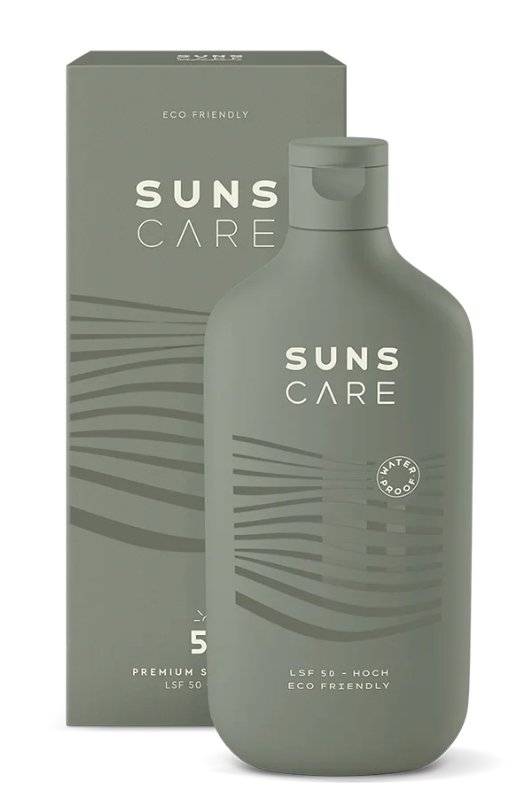 Suns Care "50 Waterproof" Sonnencreme - 180ml Suns Care