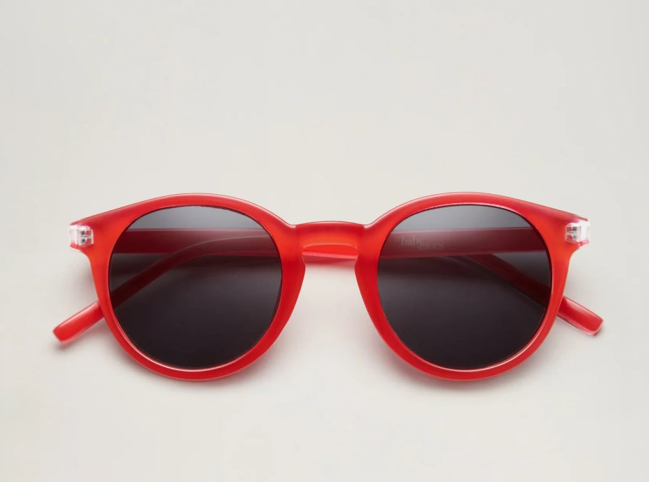 Sonnenbrille BabyMocs Signature Kind - Classic rot BabyMocs