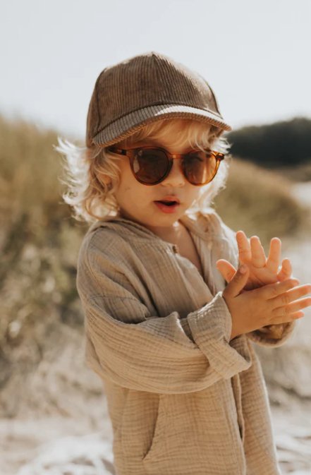 Sonnenbrille BabyMocs Signature Kind - Classic rot BabyMocs