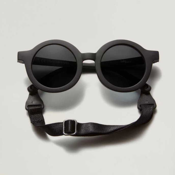 Sonnenbrille BabyMocs Soft Sunnies Baby - schwarz - Babygrösse 0-1.5 Jahre BabyMocs