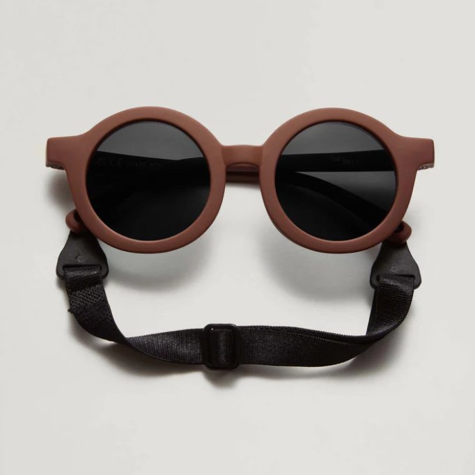 Sonnenbrille BabyMocs Soft Sunnies Baby - Braun - Babygrösse 0-1.5 Jahre BabyMocs
