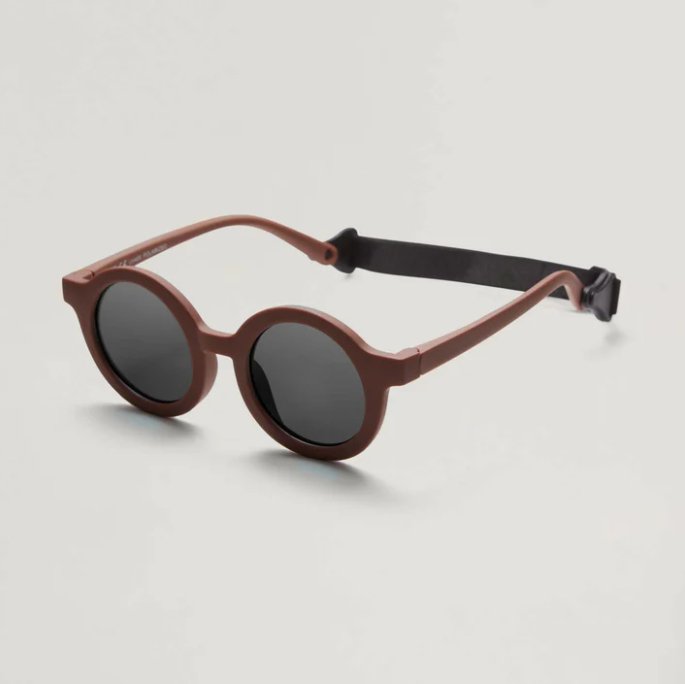 Sonnenbrille BabyMocs Soft Sunnies Baby - Braun - Babygrösse 0-1.5 Jahre BabyMocs