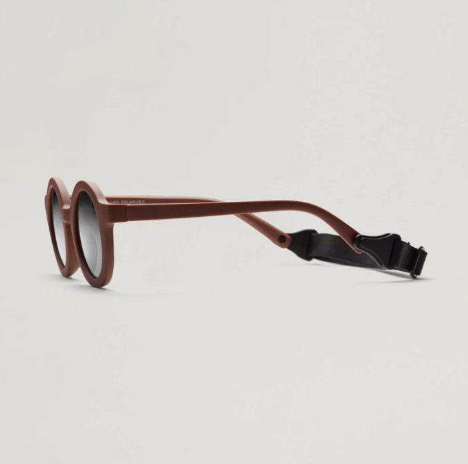 Sonnenbrille BabyMocs Soft Sunnies Baby - Braun - Babygrösse 0-1.5 Jahre BabyMocs