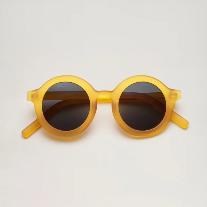 Sonnenbrille BabyMocs Erwachsene - Rund gelb BabyMocs