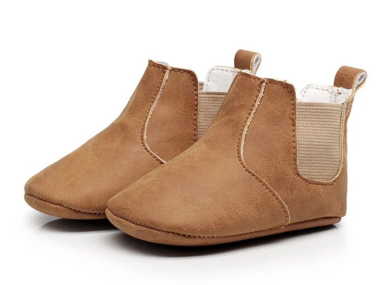 BabyMocs Little Wonderland Boots mit Gummisohle BabyMocs