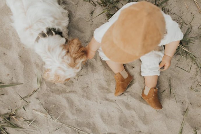 BabyMocs Little Wonderland Boots mit Gummisohle BabyMocs