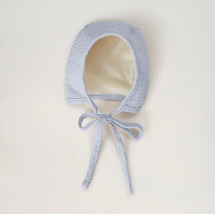 BabyMocs Musslin Hütchen - blau BabyMocs