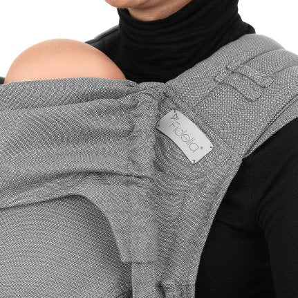 Fidella FLYCLICK - Chevron - hellgrau- Baby Fidella