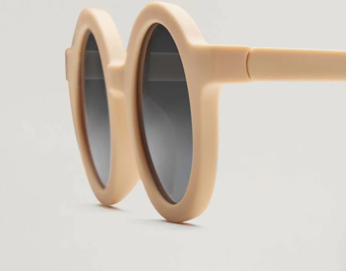 Sonnenbrille BabyMocs Soft Sunnies Baby - beige (yellow)- Babygrösse 0-1.5 Jahre BabyMocs