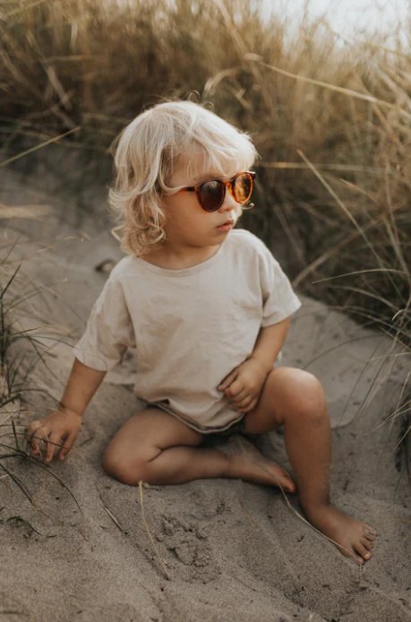 Sonnenbrille BabyMocs Signature Kind - amber BabyMocs