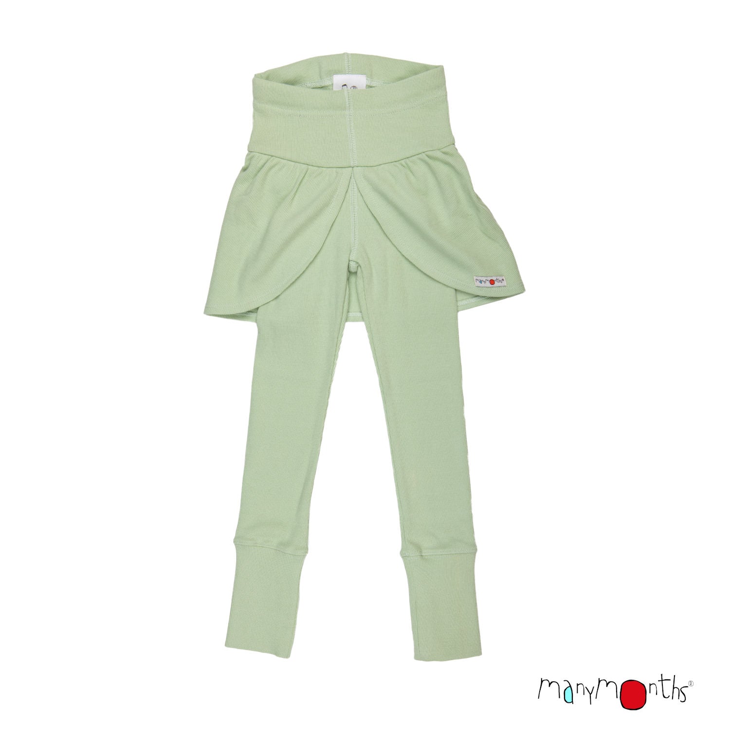 ManyMonths Eco Butterfly Leggings - Light Jade - Familienbande - ManyMonths