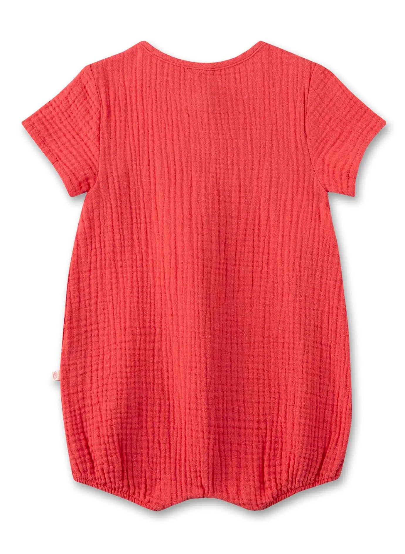 Sanetta Musselin Baby-Overall - rot Sanetta