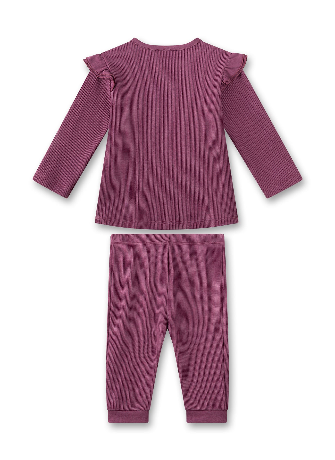 Bambus Baumwoll Pyjama Sanetta - violett Sanetta