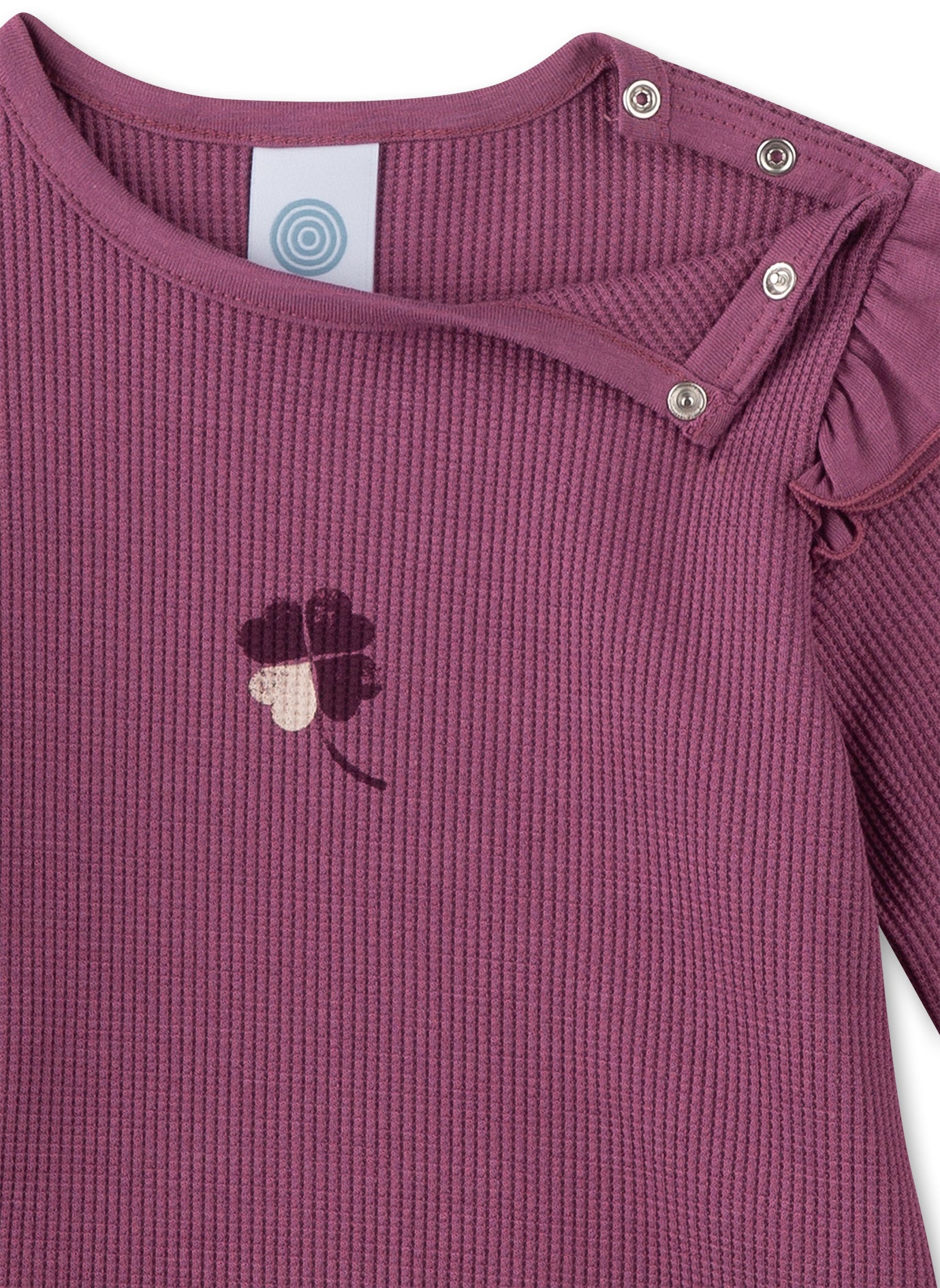 Bambus Baumwoll Pyjama Sanetta - violett Sanetta