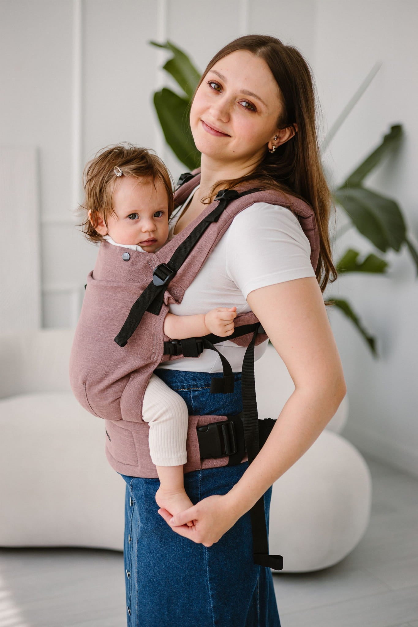 Kavka Multi-age gekürzte Träger - Mocca Linen kavka