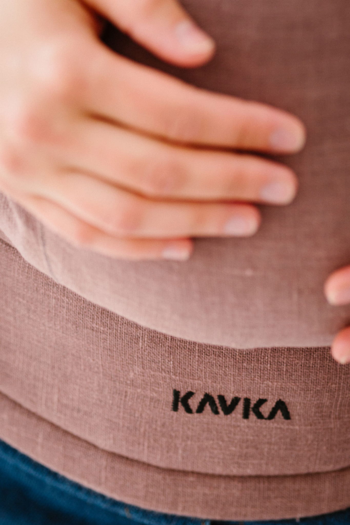 Kavka Multi-age gekürzte Träger - Mocca Linen kavka