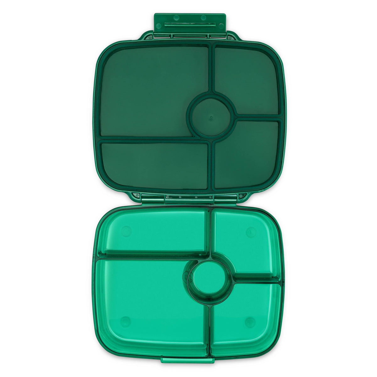 Yumbox Go - Auslaufsichere Bento-Box 5 Fächer Tiefe Lunchbox: Miami Blue Yumbox