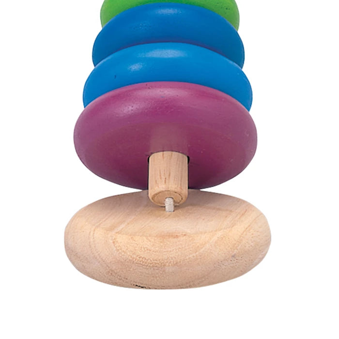 Plan Toys Sortierturm mit Ringen Plan Toys