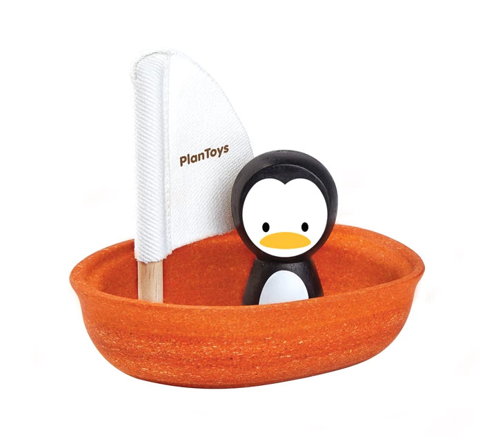 Segelboot - Pinguin Plan Toys
