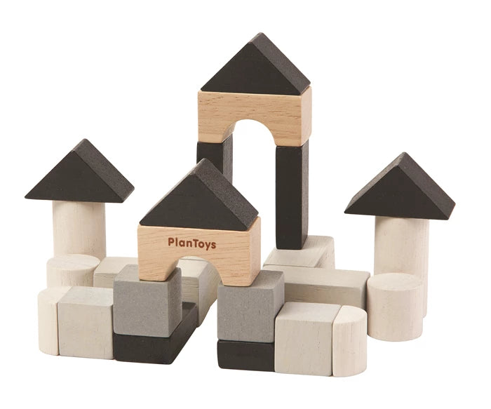 Mini Bauklötze in der Box Plan Toys