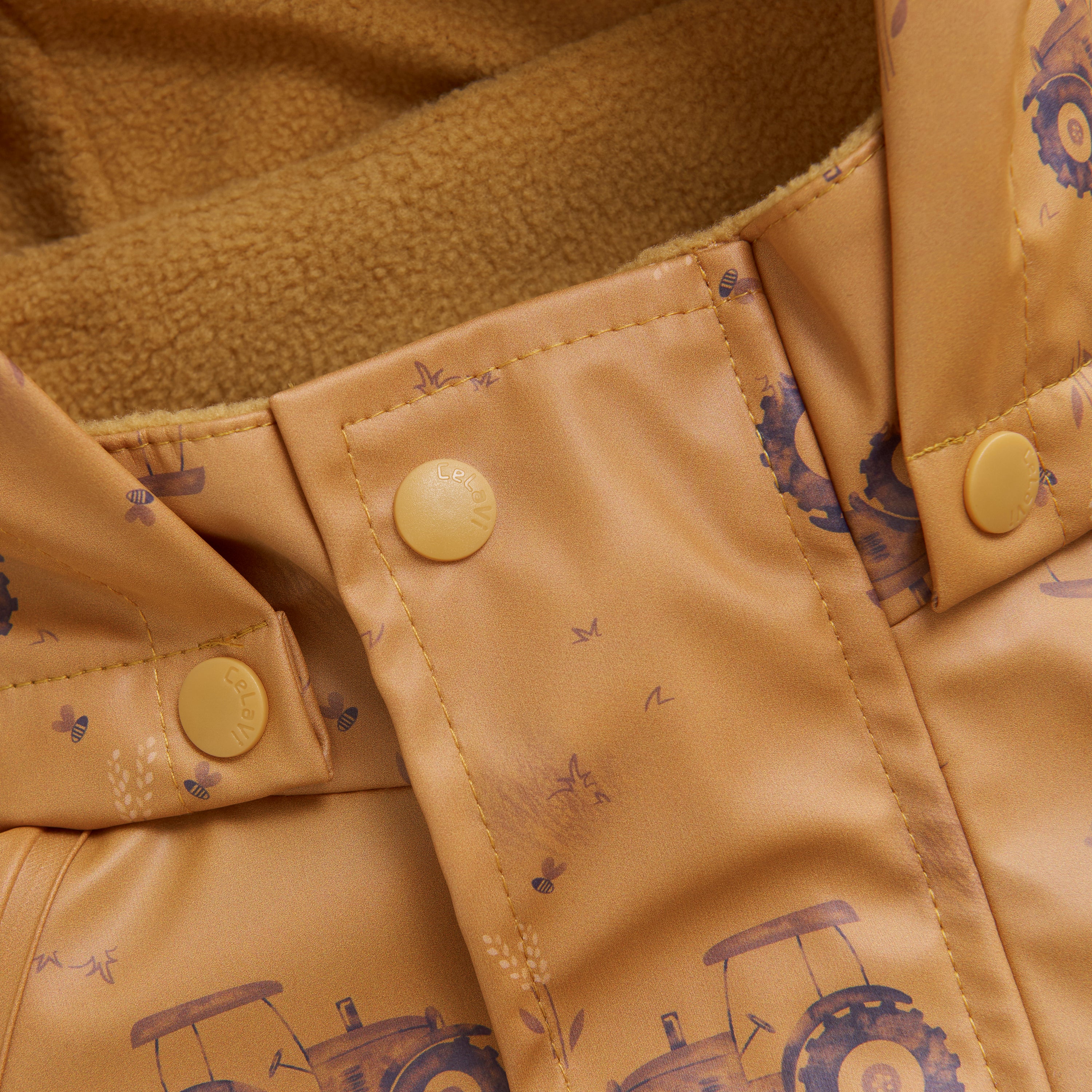 gefüttertes Regenset 2-teilig - Traktor / Apple Cinnamon CeLaVi